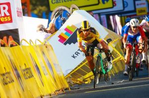 Revelaron las graves secuelas del ciclista Fabio Jakobsen tras su caída en el Tour de Polonia