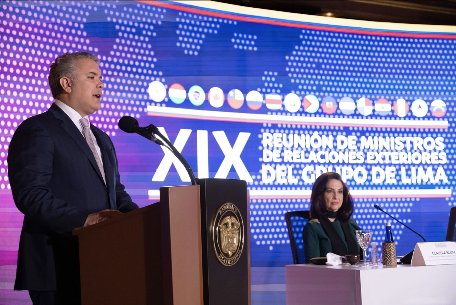Duque to the Lima Group: ‘Diplomatic pressure has pushed the dictatorship out of its comfort zone