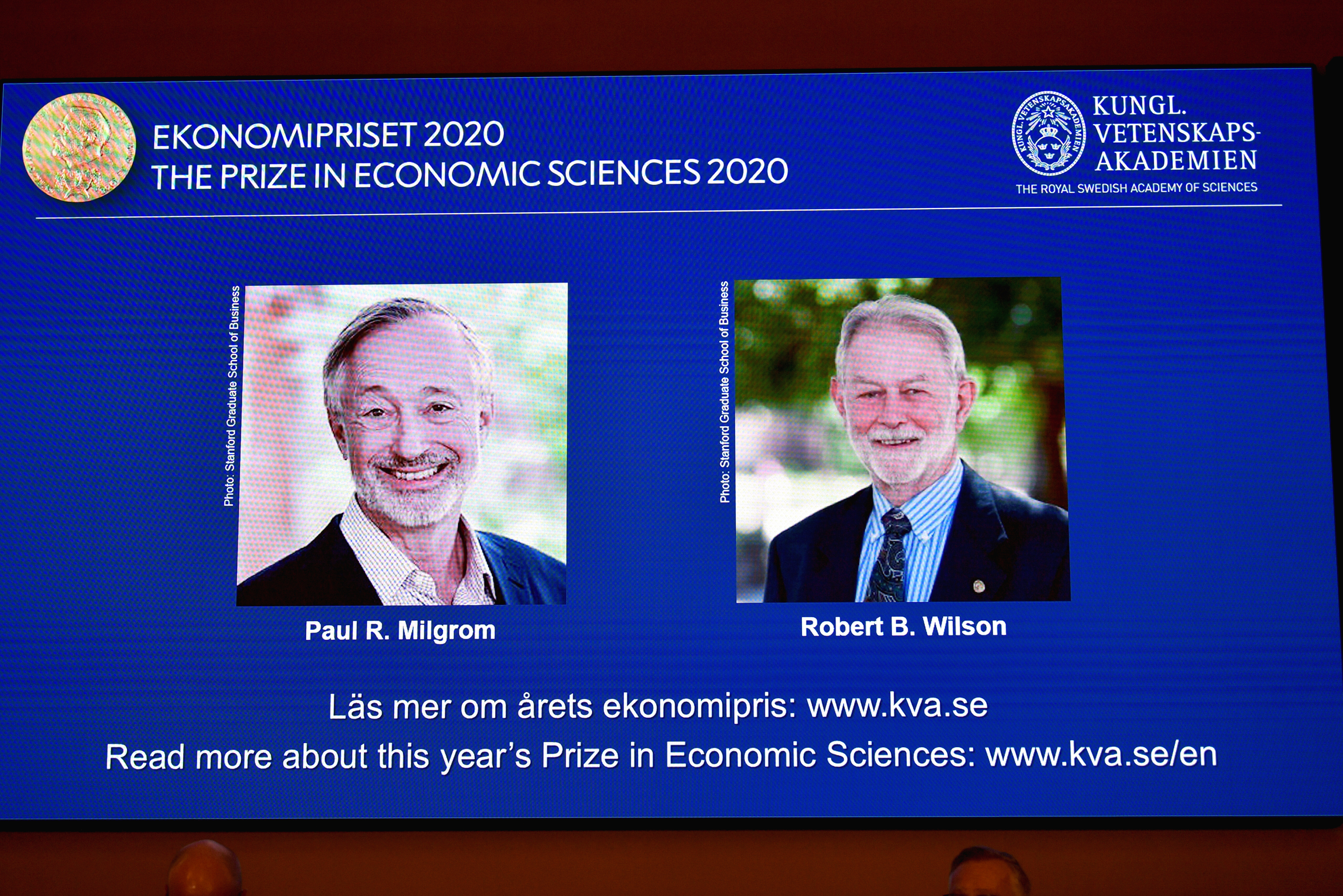 El Premio Nobel de Economía, para Paul Milgrom y Robert Wilson