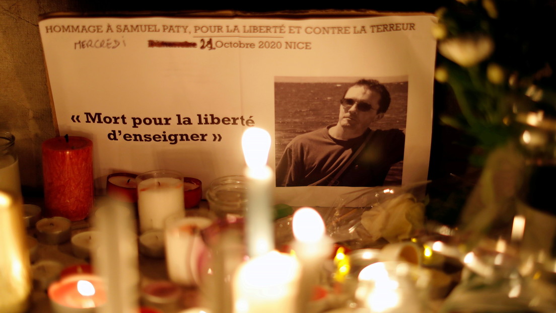 Detienen en Francia a un joven por dar “me gusta” a una foto de Samuel Paty decapitado