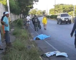 Fallecieron los dos ciclistas atropellados en Cumaná: El conductor se fue a la  fuga #11Oct (FOTOS)