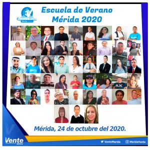 Vente Venezuela en Mérida llevó a cabo la Escuela de Verano Mérida 2020 de forma virtual