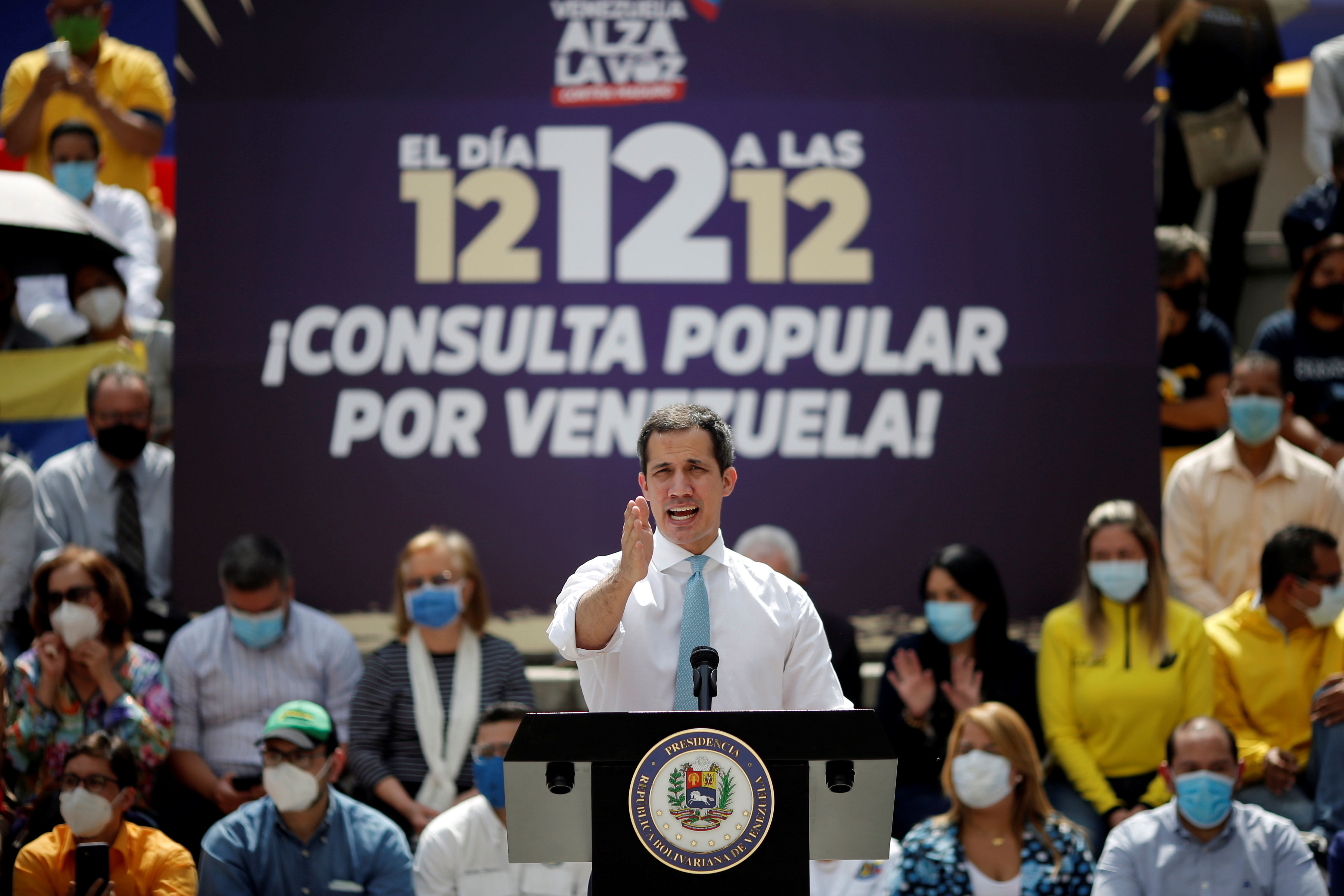 Guaidó: No es tolerable el respaldo a un dictador sangriento y brutal como Maduro