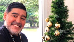 Nostalgia, tristeza por un desamor y el consuelo de su comida preferida: Así fue la última Navidad de Diego Maradona
