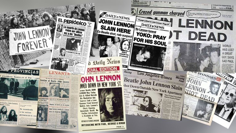 “Mataron a Lennon”: Cómo fue dar la noticia del crimen que enlutó al mundo