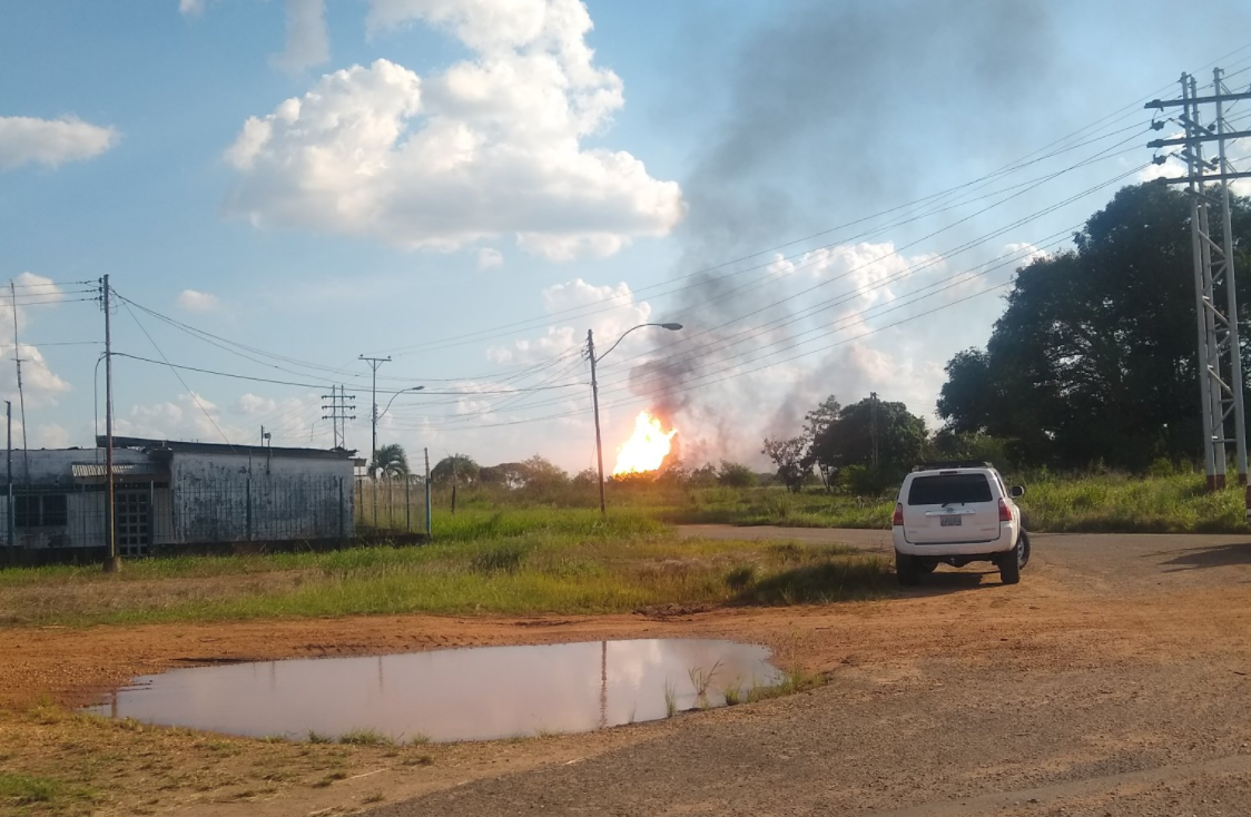 En VIDEO: Explosiones en la planta Pigap II de Pdvsa estremecieron Monagas