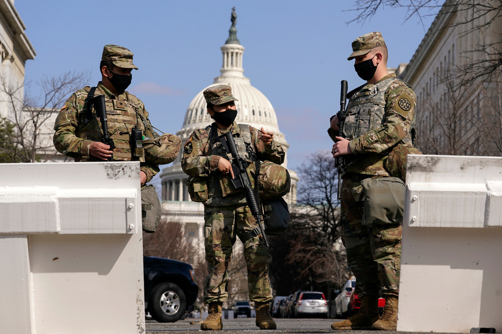 Guardia Nacional se retira del Capitolio de EEUU luego de los disturbios del pasado #6Ene