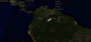 Cada vez más cerca a la superficie terrestre, cohete chino fuera de control pasa por tercera vez sobre Venezuela (VIDEO)