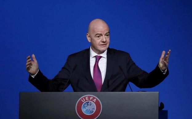 Presidente de la Fifa prefiere “diálogo” a sanciones por la Superliga europea