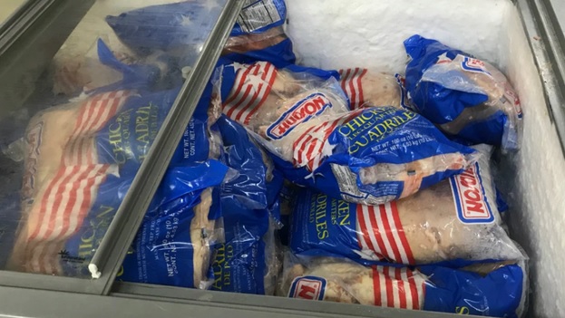 Cuba compra el pollo a 1 dólar en Estados Unidos y lo vende por 7