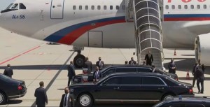 Vladimir Putin llegó a Ginebra para la cumbre con Joe Biden