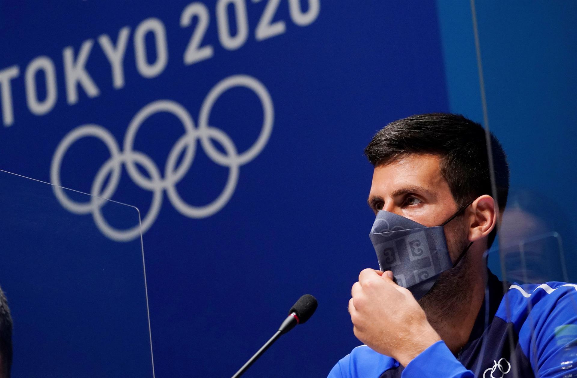 Djokovic se retira del dobles mixto en Tokio-2020 y se queda sin medallas