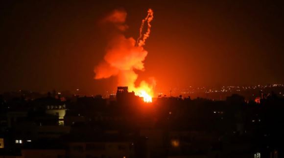 Hamas lanzó globos incendiarios desde la Franja de Gaza contra Israel