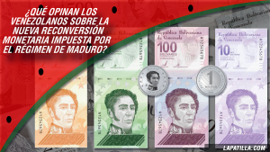 Habla la calle: ¿Qué opinan los venezolanos sobre la nueva reconversión monetaria impuesta por el régimen de Maduro? (VIDEO)