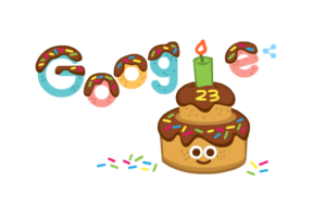 Google celebra sus 23 años: Un viaje del primer Doodle en 1998 hasta el último en 2021 (IMÁGENES)