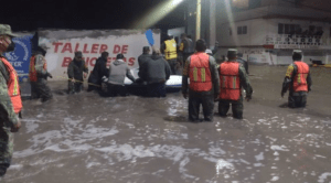 Murieron 16 pacientes en hospital de México tras inundarse por las fuertes lluvias