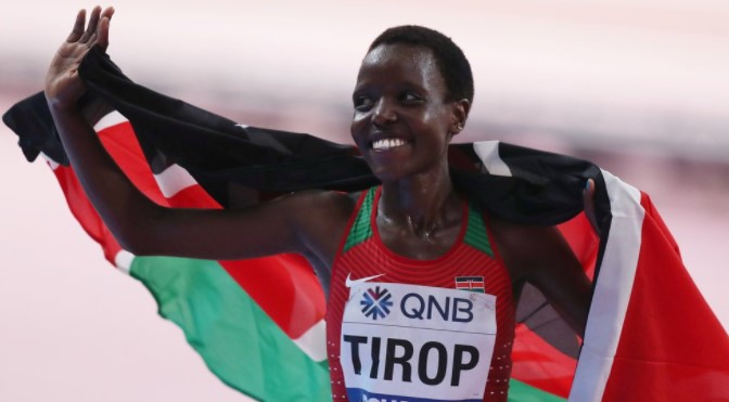 Detienen al marido de la atleta keniana Agnes Jebet Tirop como sospechoso de su asesinato