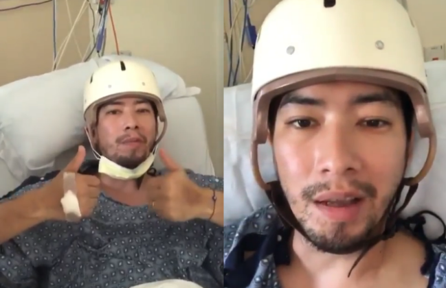 Así luce Maisong Lee tras haber sufrido un accidente aparatoso en Massachusetts (VIDEO)