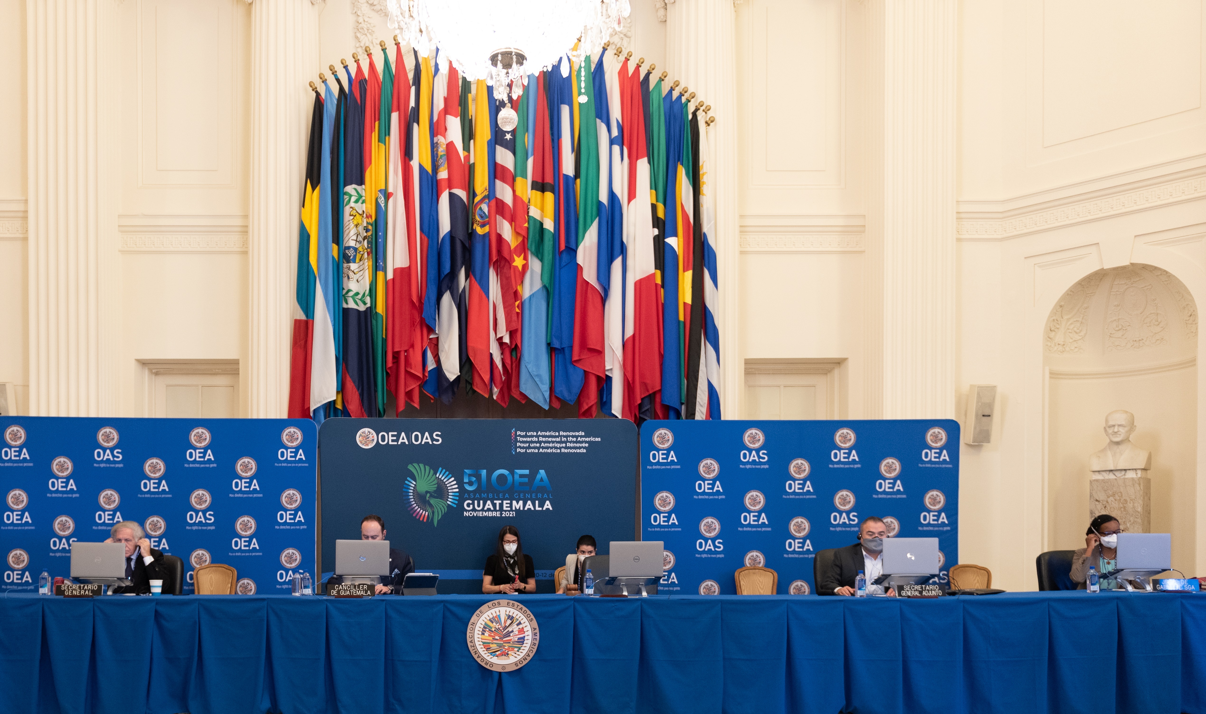 Asamblea de la OEA: 13 países reiteraron su preocupación por crisis humanitaria en Venezuela