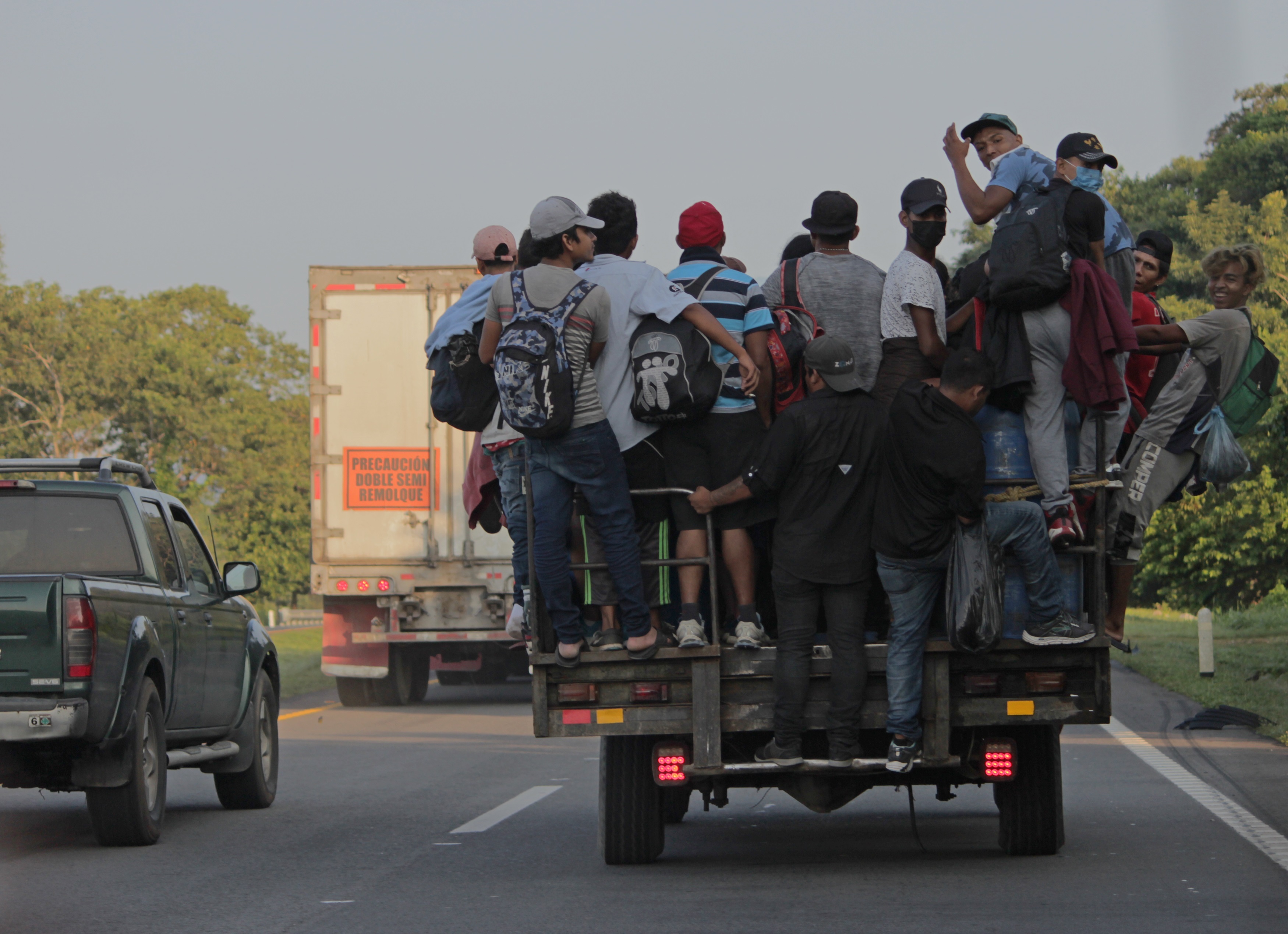 Guardia Nacional de México admitió que disparó contra vehículo de migrantes