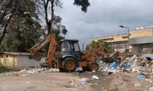 Organismos responden con recolección de basura en el Hospital Luis Razetti de Barinas (FOTO)