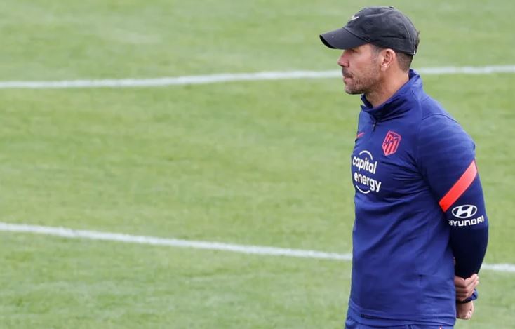Simeone recibió fuertes críticas por la crisis del Atlético de Madrid