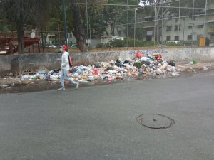 A la Alcaldía se le olvidó recoger la basura en la parroquia Coche de Caracas #17Ene (Fotos)