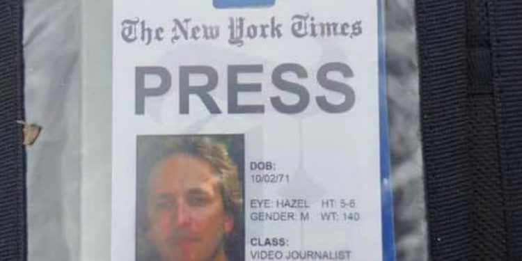 Tropas rusas asesinan a tiros en Ucrania al reconocido periodista de The New York Times, Brend Renaud