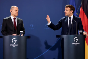 Canciller alemán tras reelección de Macron: Es un “voto de confianza para Europa”
