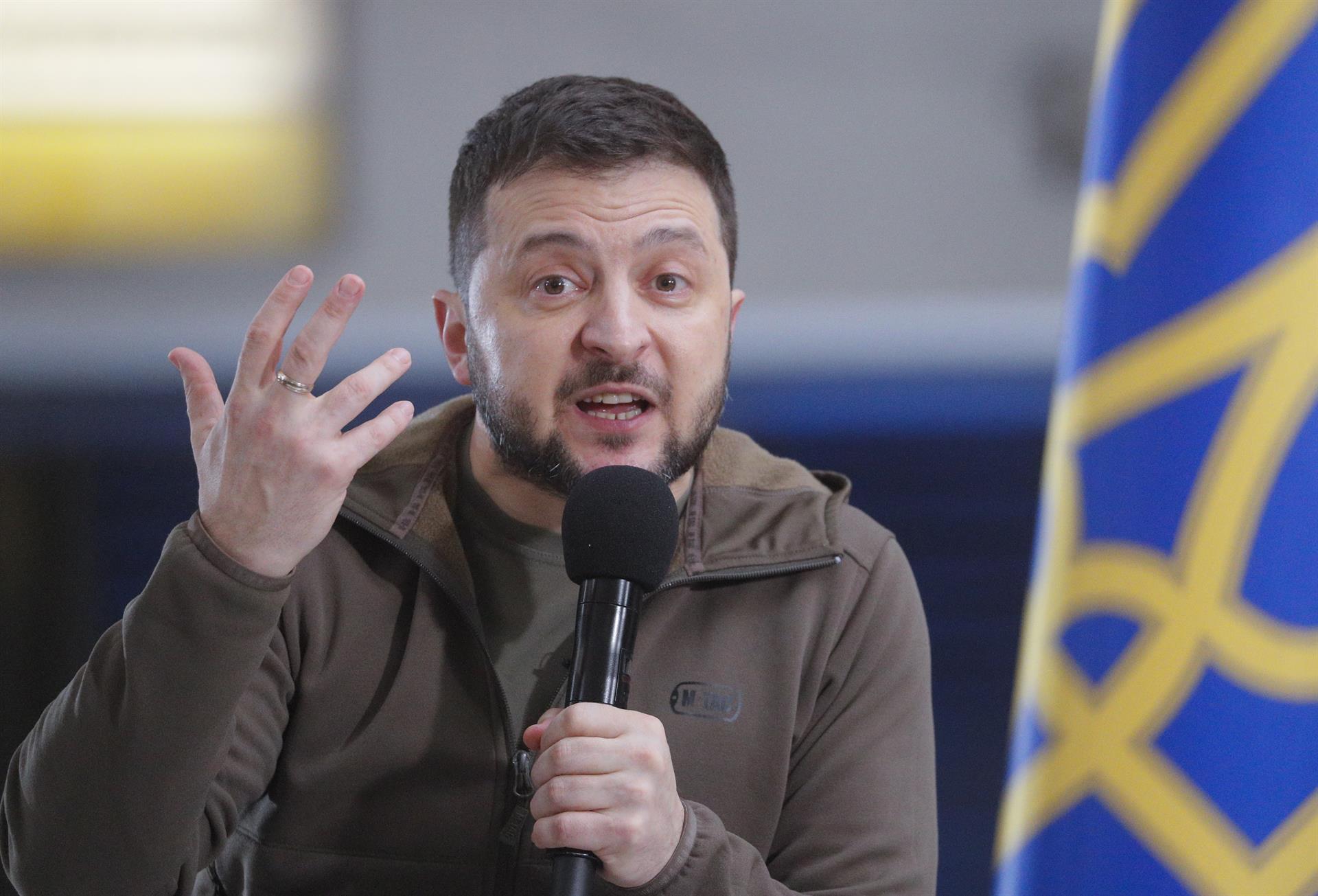 Zelenski, con las esperanzas puestas en la adhesión de Ucrania a la Unión Europea