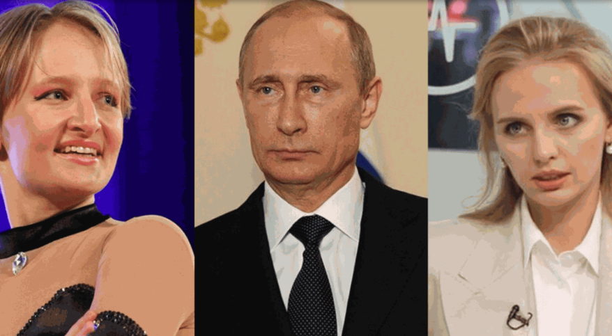 EEUU sancionó a las dos hijas de Vladimir Putin