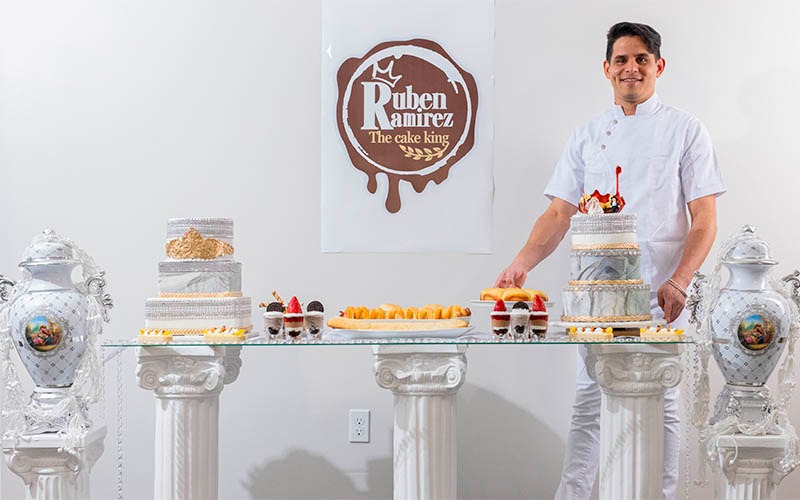 Rubén Ramírez, es venezolano y triunfó con sus creaciones culinarias en EEUU