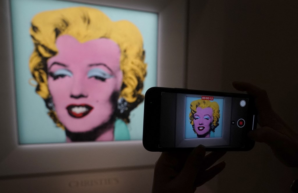 Una Marilyn Monroe de Andy Warhol, la pintura del siglo XX subastada por la mayor cifra