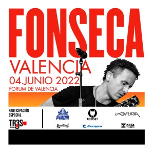 Fonseca también se presentará en Valencia este 4 de junio