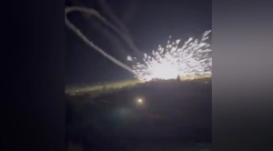 Catastrófico VIDEO: Misil ruso dio vuelta en el aire y acabó impactando la base donde fue lanzando