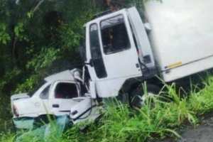 Aparatoso accidente de tránsito dejó cuatro muertos en la carretera nacional hacia Higuerote