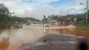 Más de 300 familias en Santa Elena de Uairén fueron afectadas por las inundaciones