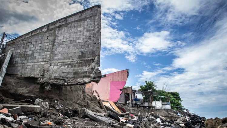 Una ciudad nicaragüense podría desaparecer tragada por el mar