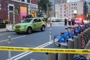 Una bala perdida le destrozó el brazo mientras viajaba en un taxi en Manhattan