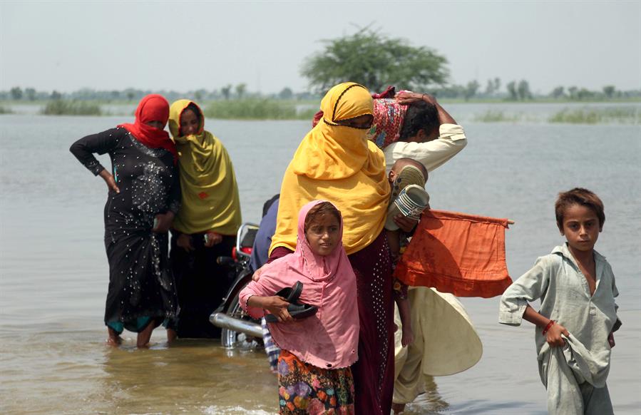 Pakistán, un país bajo la amenaza constante de inundaciones con más de mil fallecidos