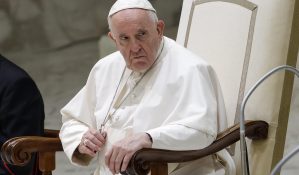 El papa Francisco aseguró que en Ucrania se repite la historia del exterminio judío