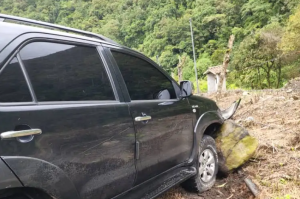 Alcalde chavista de Mérida resultó ileso en accidente de tránsito