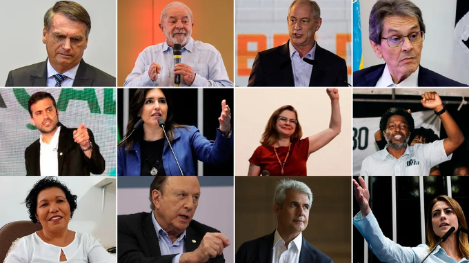 Quiénes son y cuánto dinero declaran en bienes los 12 candidatos a presidente de Brasil