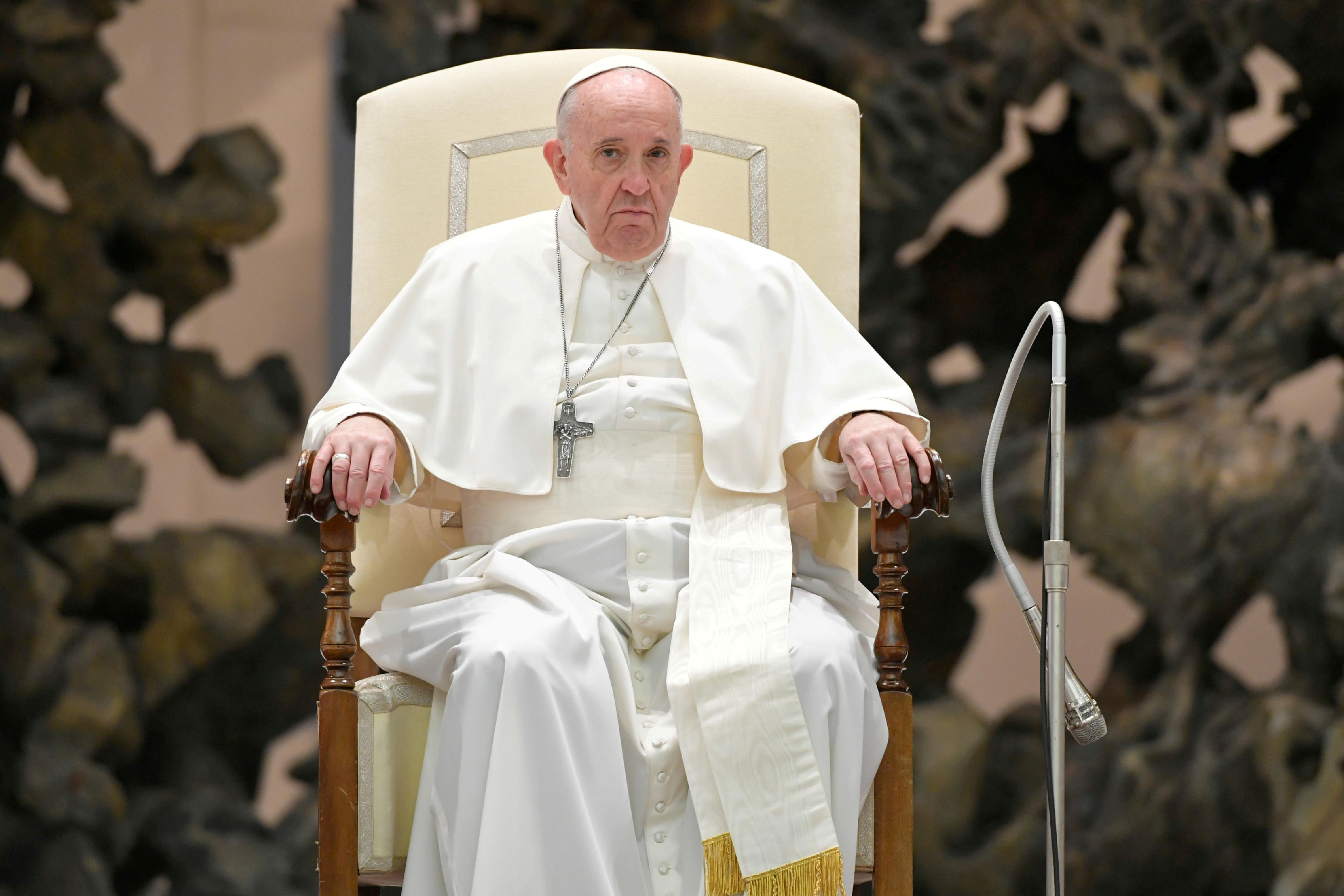 El papa Francisco invitó a pensar en el pueblo y los niños ucranianos que están sufriendo tanto en Navidad