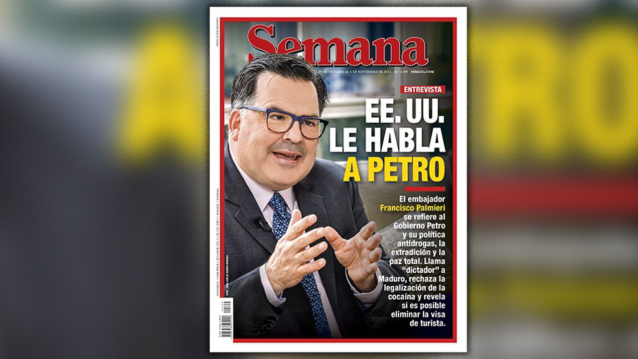 Semana: Embajador de EEUU en Colombia, Francisco Palmieri llamó “dictador” a Nicolás Maduro