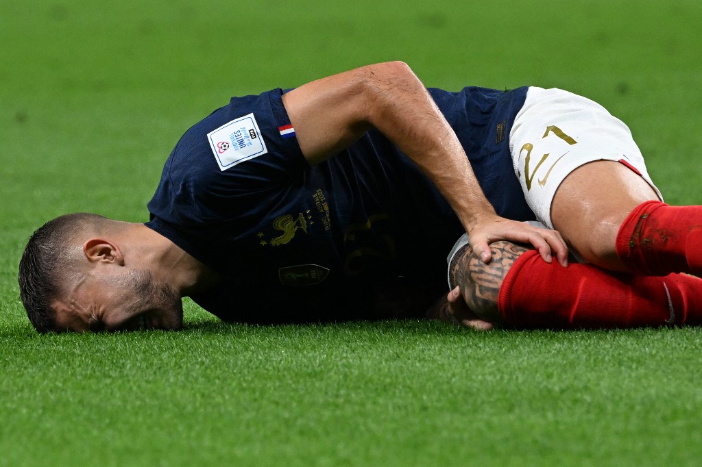 La lesión de Lucas Hernández parece bastante grave, alertó Didier Deschamps