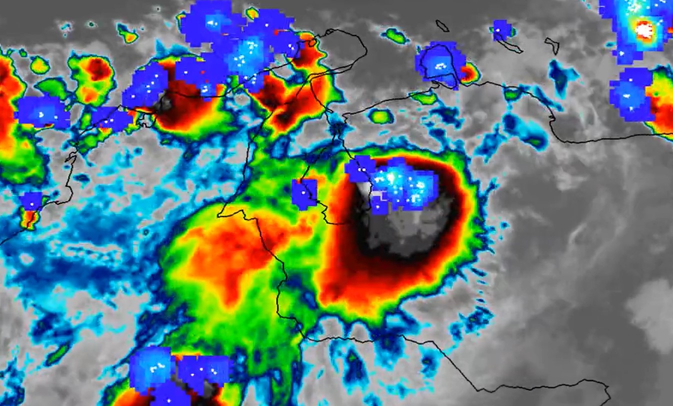 Inameh pronostica zonas nubladas con lluvias o lloviznas en varios estados de Venezuela este #6Nov