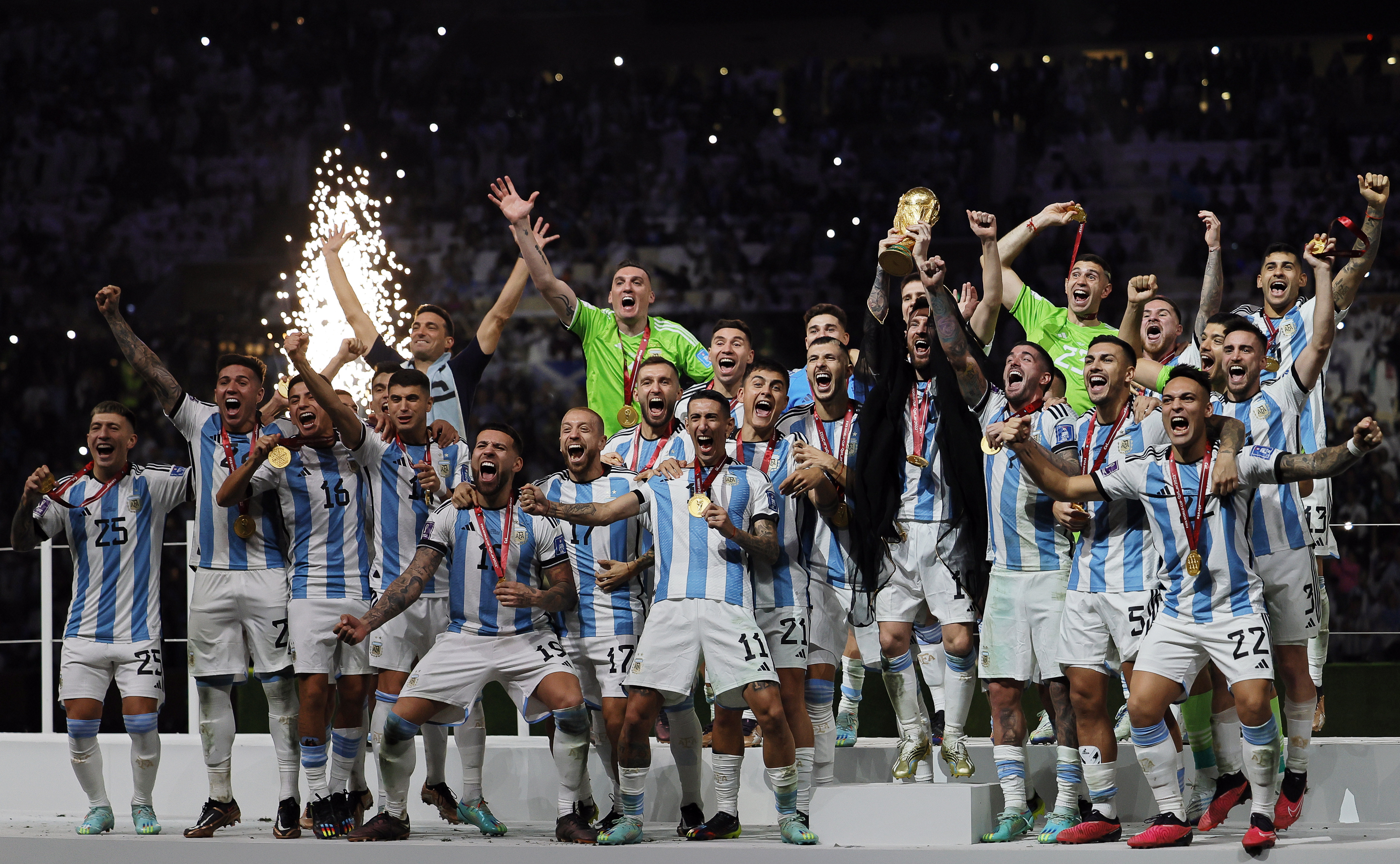 La millonada que recibió Argentina por ganar el Mundial 2022
