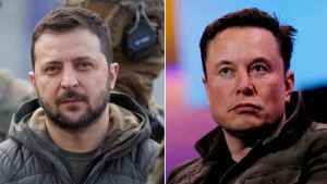 Zelenski se burla del “plan de paz” de Elon Musk para Ucrania y le invita al país