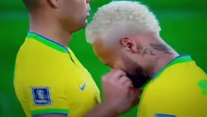 Controversia por el video de Casemiro aplicándole una sustancia en la nariz a Neymar en plena goleada de Brasil a Corea del Sur